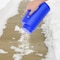 Fleming Supply Handheld Spreader For Salt, Seed, Fertilizer, and Ice Melt, Blue 169415IFS - alternate 2